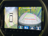 【全方位モニター用カメラ】専用のカメラにより、上から見下ろしたような視点で360度クルマの周囲を確認することができます☆死角部分も確認しやすく、狭い場所での切り返しや駐車もスムーズに行えます。