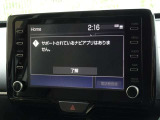 ディスプレイオーディオを装備しています。スマホと連動させると音楽やアプリを楽しむことができます。