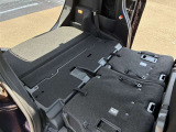 シートが倒せて荷物も楽々