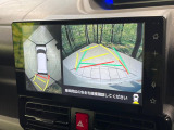 【パノラマモニター】専用のカメラにより、上から見下ろしたような視点で360度クルマの周囲を確認することができます☆死角部分も確認しやすく、狭い場所での切り返しや駐車もスムーズに行えます。