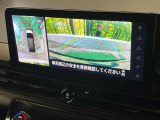 【アラウンドビューモニター】専用のカメラにより、上から見下ろしたような視点で360度クルマの周囲を確認することができます☆死角部分も確認しやすく、狭い場所での切り返しや駐車もスムーズに行えます。