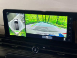 【アラウンドビューモニター】専用のカメラにより、上から見下ろしたような視点で360度クルマの周囲を確認することができます☆死角部分も確認しやすく、狭い場所での切り返しや駐車もスムーズに行えます。