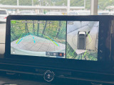 【アラウンドビューモニター】専用のカメラにより、上から見下ろしたような視点で360度クルマの周囲を確認することができます☆死角部分も確認しやすく、狭い場所での切り返しや駐車もスムーズに行えます。