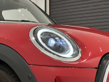 LEDヘッドライト・1目でMINIと分かる丸目のライトです。