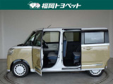 両側パワースライドドア付きだから、狭い駐車スペースなどでの 乗り降りラクラク!小さなお子さまのいるご家庭には嬉しい装備。