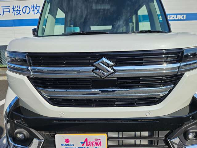 SUZUKIスペーシアカスタムHYBRID XSターボフロントグリル スズキ スペーシアカスタム ハイブリッド(HYBRID) XSターボ の中古車