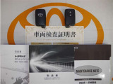 スマートキー付。取扱説明書とメンテナンスノートもあります☆品質評価シート付いてます!トヨタ認定中古車ライト!!