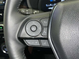 ステアリングスイッチ装備!運転しながら手元でオーディオの操作などができます。
