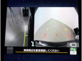 リヤビューカメラもついているのでバック時も安心です!助手席ドアミラー下部も画面に映し出せます。