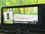 【アラウンドビューモニター】専用のカメラにより、上から見下ろしたような視点で360度クルマの周囲を確認することができます☆死角部分も確認しやすく、狭い場所での切り返しや駐車もスムーズに行えます。