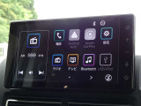 ディスプレイオーディオを装備しています。スマホと連動させると音楽やアプリを楽しむことができます。