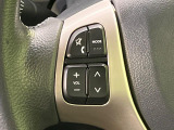 【ステアリングスイッチ】運転中、前方から目線をそらすことなく、オーディオ等の操作が可能な便利機能!安心&快適なドライブを演出してくれます♪