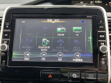 TV視聴やDVD再生、音楽機器の接続など多彩なナビでロングドライブも退屈なく楽しめる日産純正ディーラーオプションナビです。