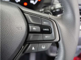 ◆アダプティブクルーズコントロール◆予め設定した車速内でクルマが自動的に加減速。前走車との適切な車間距離を維持しながら追従走行します。【LKAS】車線維持支援システムでステアリング操作を支援。
