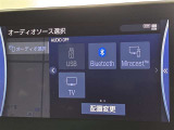ブルートゥースに接続することにより、スマホに入ったお気に入りの音楽を車内で楽しむことができます♪あると本当に便利な機能になっています!