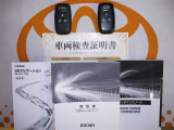 スマートキー付。取扱説明書とメンテナンスノートもあります☆品質評価シート付いてます!トヨタ認定中古車ライト!!
