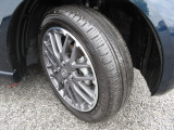 165/55R15インチのターボ専用アルミホイール。