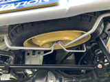 万が一にも対応できるスペアタイヤは車体下に格納☆