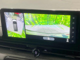 【アラウンドビューモニター】専用のカメラにより、上から見下ろしたような視点で360度クルマの周囲を確認することができます☆死角部分も確認しやすく、狭い場所での切り返しや駐車もスムーズに行えます。
