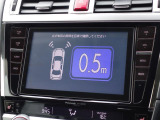 ソナーセンサー装備、後方の障害物までの距離と方向を知らせてくれます