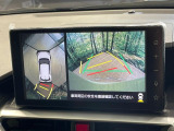 【パノラミックビューモニター】専用のカメラにより、上から見下ろしたような視点で360度クルマの周囲を確認することができます☆死角部分も確認しやすく、狭い場所での切り返しや駐車もスムーズに行えます。