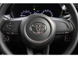 ステアリングスイッチ付き!  手元で簡単操作!な配置。