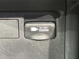 【1500Wアクセサリーコンセント】消費電力1500Wまでの家電が使えます。キャンプやスポーツ・アウトドアでのアクティビティはもちろん、災害・停電の際に大活躍♪