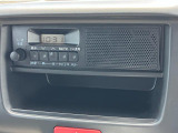 純正スピーカー付きラジオも装備♪