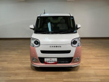 ナビ付きムーヴキャンバスの届出済未使用車が入庫が入庫しました!R8年式!25年モデルナビ、バックカメラ、前席シートヒーター、両側パワースライドドア、LEDヘッドライト・フォグランプなど装備の1台です!