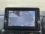 ドライブレコーダーの映像は、カーナビで見る事が出来ます。前後録画タイプです。後方映像は画面左上に表示されます。