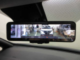 スマートルームミラー付きで後部座席に乗車してても後方がしっかり見れます