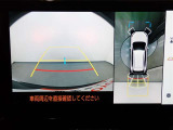 狭い駐車場や立体駐車場などもリアルに映るバックガイドモニター付でラクラク駐車♪(パノラミックビューモニター付)