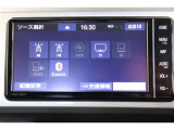 CD・DVD・SDオーディオ・Bluetoothオーディオ再生可能。SDカードへの音楽録音も可能。フルセグTV視聴可能。