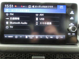 HondaConnectディスプレー、フルセグTVを搭載。