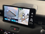 バックギアに入れるだけで自動でマルチビューカメラに切り替わります!車庫入れやバックが苦手な方にオススメ!