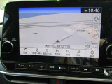 メーカーオプションのNissan Connectナビゲーションシステムが装備されてます。