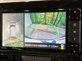 【パノラマモニター】専用のカメラにより、上から見下ろしたような視点で360度クルマの周囲を確認することができます☆死角部分も確認しやすく、狭い場所での切り返しや駐車もスムーズに行えます。