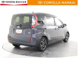 リアはシンプルでスタイリッシュなデザインです。