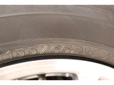 155/65R14     車両装着タイヤサイズです。 タイヤのご相談も石川トヨペットカローラにお任せください