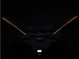 夜間に室内を照らしてくれるルームライトです