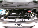 自慢のエンジンはパワードbyHONDAです。精度とバランスにこだわって、低回転からスムースなパワーを発揮します。