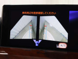 パノラミックビューモニターをサイドモニターに切り替えた時の表示です。