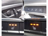 運転席には電動パワーシート搭載!また1つのキーごとシート位置を記憶できるメモリー機能付き!またシートヒーター搭載!