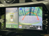 【アラウンドビューモニター】専用のカメラにより、上から見下ろしたような視点で360度クルマの周囲を確認することができます☆死角部分も確認しやすく、狭い場所での切り返しや駐車もスムーズに行えます。