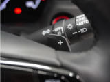 ◆減速セレクター装備◆ステアリングホイールの左右に取り付けられた2つのパドルスイッチで減速の強さを調整。 左側の「-」を操作すると減速を強く、右側の「+」を操作すると減速を弱くすることができます。