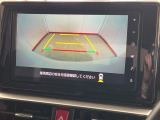 見にくい後方をモニターに映してくれるバックモニター搭載!駐車時にとても便利な機能です♪