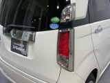 視認性がいいテールランプ。後続車にも存在をアピール。