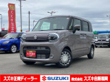 <令和7年式> トープグレージュメタリック。 ムーヴキャンバス・N-WGNをお探しの方に!実用性と低燃費、後席スライドドアの軽ワゴン★【ワゴンR スマイル HYBRID X】はいかがですか?