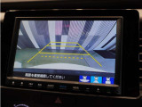【バックカメラ】後退時も安心。リバース連動で画面が切り替わるのでとっても便利。