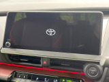 【12.3インチワイドナビ】高級感とインパクトのある大型ワイドナビを装備。各種オーディオ操作はもちろん、横長ワイド画面でのマップ2分割表示など、利便性も高いナビです♪